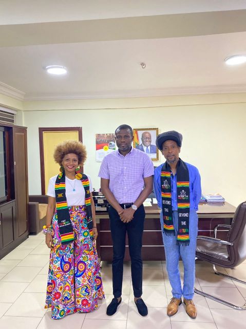 FROM LEFT - Angela Weekes, Mark Okraku-Mantey & Taj Weekes 2