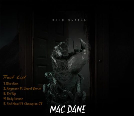 Mac Dane has released the tracklist of his “Elevation” Ep