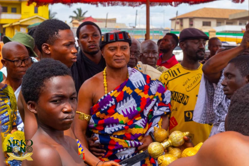 The arrival of Nkyiraahene to the Opening