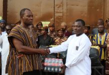 Tuba Zaks, CeChaDev Foundation Donate Food and Drinks to Tamale Central Prison Inmates