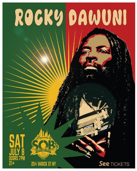 Rocky Dawuni gig