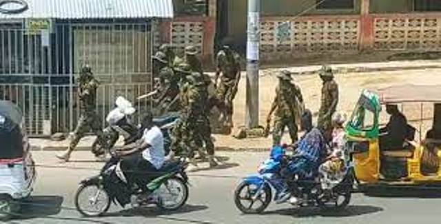 Wa military brutality