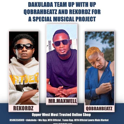 Surprise Collaboration: Dakuleda Joins Forces with Qobrahbeatz and Rekordz for Upcoming Project
