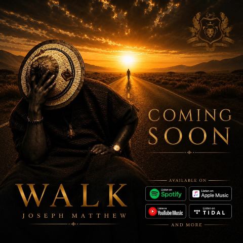 Joseph Matthew Calls Music His Ministry โ New Song โWalkโ Coming Very Soon