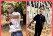 Akwasi Yesu Promised most popular facebook promoter, Hype Lhord Gh an iPhone