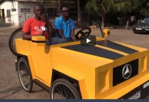 Ghana: JHS Leaver Creates Paddle Car Made Out Of Wood