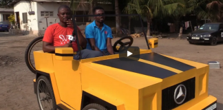 Ghana: JHS Leaver Creates Paddle Car Made Out Of Wood